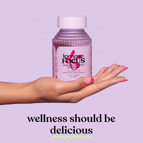 Lemme Focus Concentration Brain Health Gummies