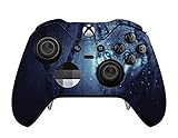 Blue Eyes Wolf Wolves in the Snow Vinyl Decal Sticker Skin by Moonlight Printing for Xbox One Elite Controller