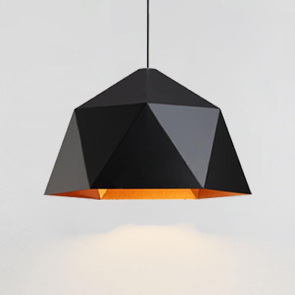 Lampe suspendue dorée géométrique E27 pour rénover votre éclairage