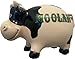 Pine Ridge Piggy Bank Cow Money Saving Bank, for Kids Boys and Girls, Baby Nursery Decor