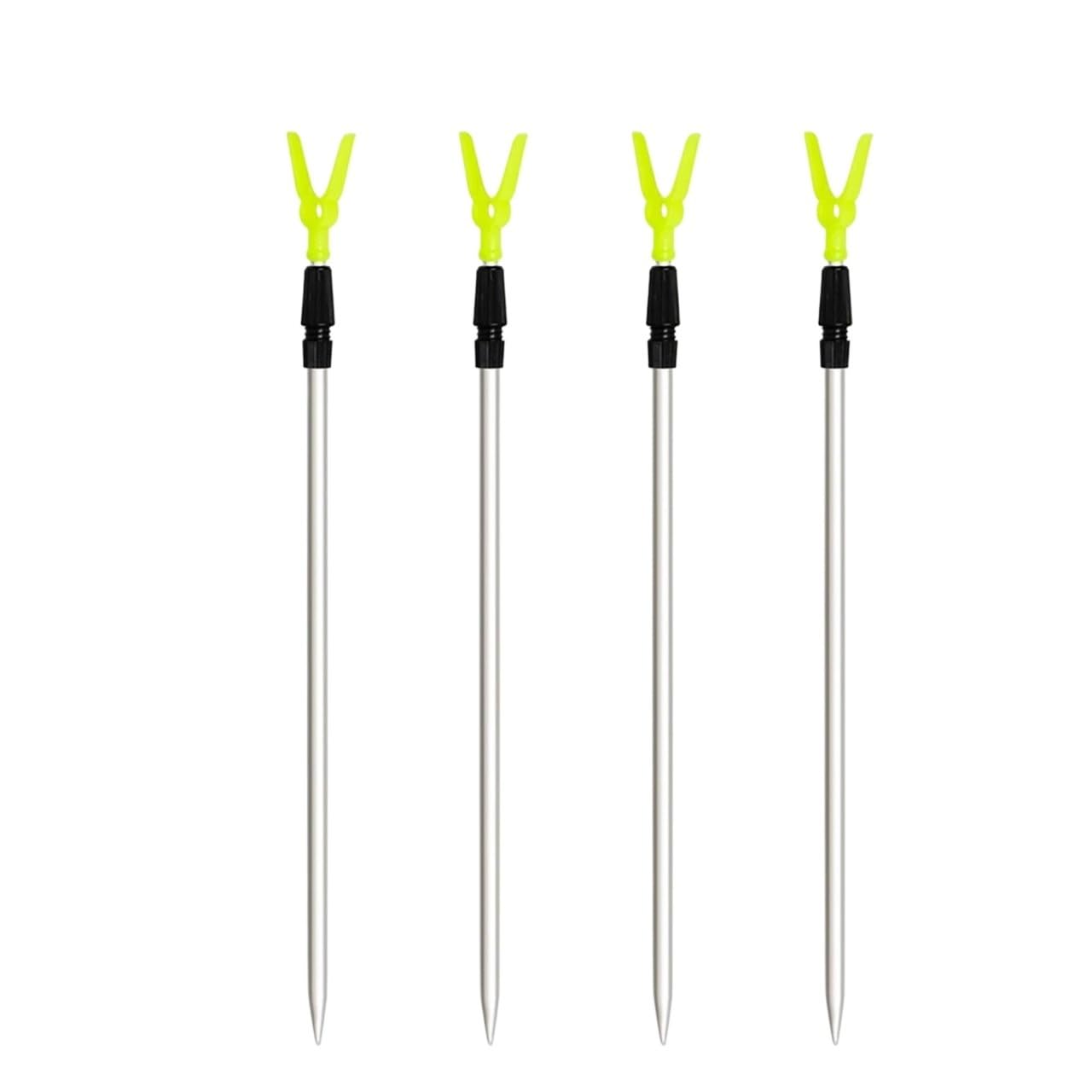 Porta Canna da Pesca Accessori for Asta con Staffa Estensibile for picchetto telescopico Regolabile da Pesca 4/8 Pezzi