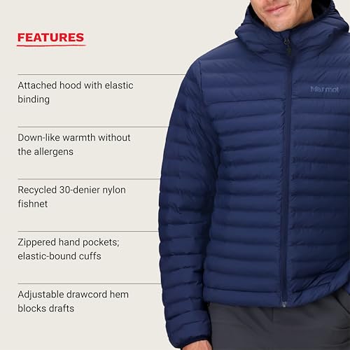Image of MARMOT Men's Echo Featherless Hoody - Hooded Lightweight Down-Alternative Jacket