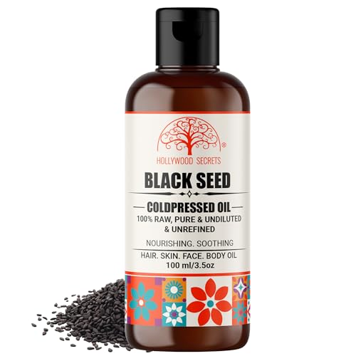 Image of Pure Black Seed Black Cumin kalonji Oil Nigella Sativa Hair 100ml