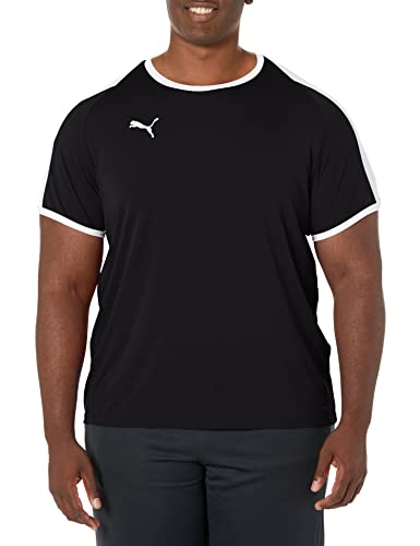 PUMA Herren Liga Trikot, Puma Black/Puma White, Groß