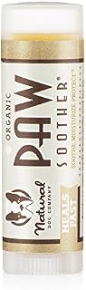 Natural Dog Company - Paw Soother | Dry, Cracked, Irritated Dog Paw Pads | Organic, All-Natural Ingredients, Easy to Apply 0.15oz Travel Stick