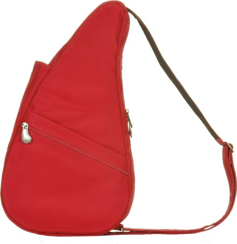 AmeriBag 17" Microfiber Crossbody Sling Healthy Back Bag (Red)4