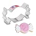 Halloween Wrapped Candy / Gum Cookie Cutter - 3.6 Inches - Ann Clark - US Tin Plated Steel