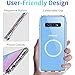 Pemuyak for Samsung Galaxy S10e Phone Case,Compatible with Mag-Safe,with Screen Protector,Shockproof Magnetic Anti-Yellowing Military-Grade Protection Case for Galaxy S10E 5.8 inch,Clear
