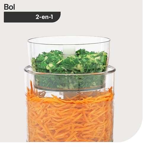 Robot de cuisine multifonction compact pour petites préparations - 8