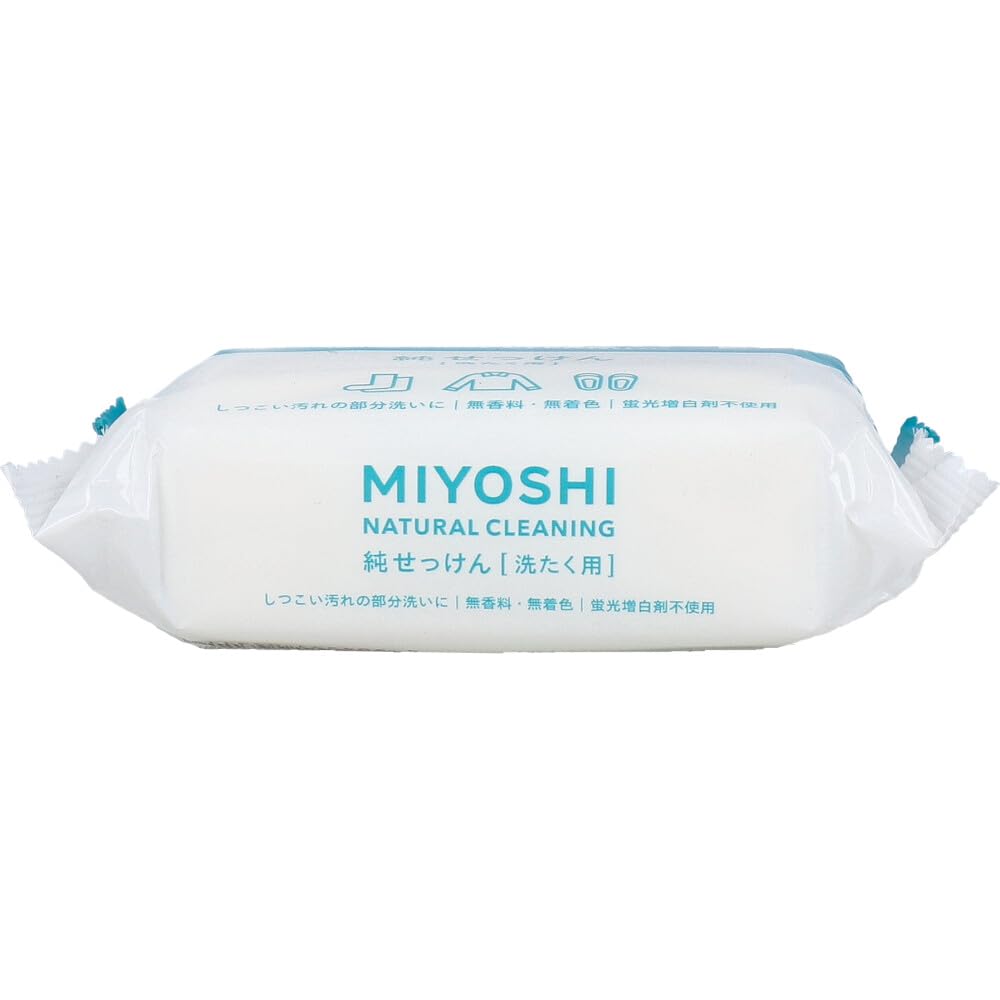 Amazon.co.jp: ミヨシ せんたく用 New純せっけん 190g×3個セット