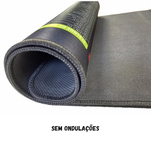 Mouse Pad Speed Gamer Extra Grande 700x350x3mm Bordas Costuradas e Base Antiderrapante Estampa Atalh