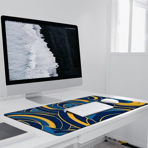 Tapis de bureau antidérapant grand format pour éviter les rayures - 6