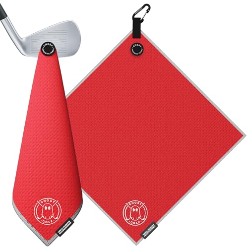 Ghost Golf Magnetic Towel (Red)