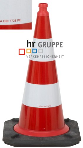 Preisvergleich Produktbild TL-Leitkegel 750 mm BAST rot / weiß