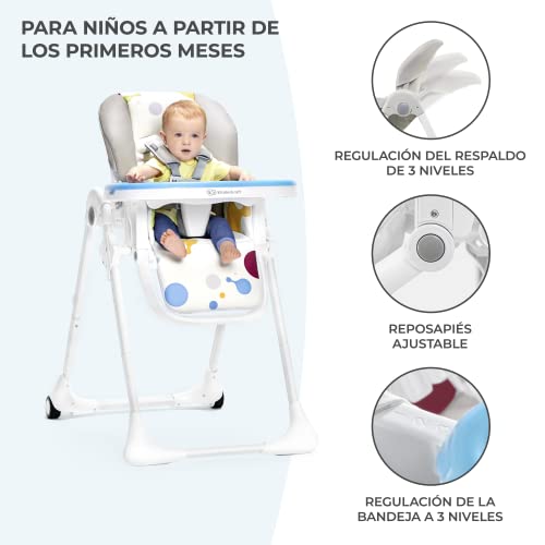 Variante de Kinderkraft trona bebe Gris