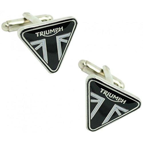 Gemelos New Triumph - Acero Rodiado, Incluye Estuche, Para Camisas Formales