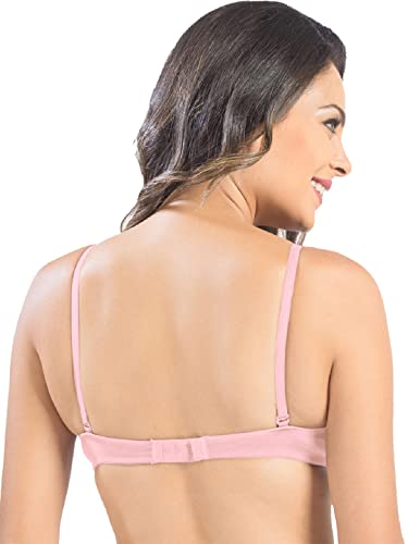 Image of SONARI Women's Non-Padded T-Shirt Bra | Wire-Free, Medium Coverage, Comfortable Polyester-Cotton Blend Fabric | Adjustable Straps, Ideal for Sports Catwalk