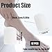 12 PCS Gel Toe Protectors for Missing or Ingrown Toenails Silicone Big Toe Cap for Blister, Corn, Callus, Hammer Toes Toe Covers for Women,Man(White,Medium Size)