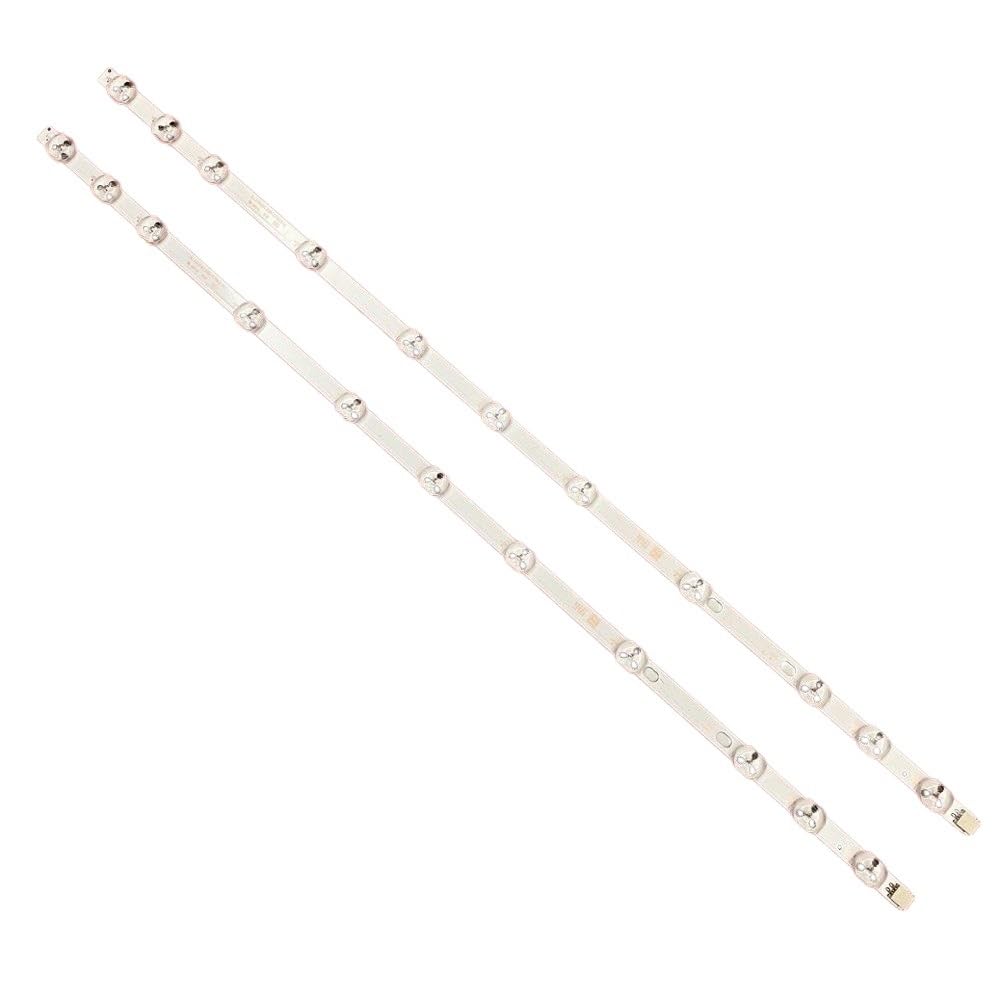 Bande LED Compatible Fit for Telefunkent 32dth401 TFA32472SWHD17 et Hitachi 32HE1000 DLED32265HD DLED32167 32HBT41 32DTIL531 32HEL2839T(4 PCS for 2 TV)