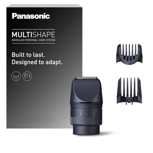 Panasonic MULTISHAPE Sistema Modulare Per La Cura Della Persona ER-CTN1, Regolabarba E Tagliacapelli Per Uomo, Nero