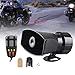 Powerful Vehicle Security Alarm Speaker System with 7 Unique Sound Options, 12v