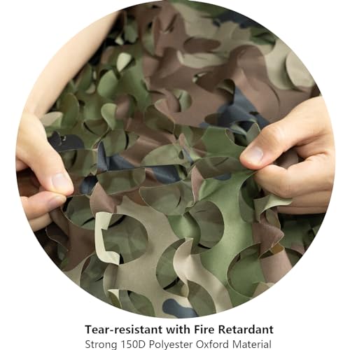 Sitong Bulk Roll Camo Netting for Hunting Military Decoration Sunshade - Thumbnail 3