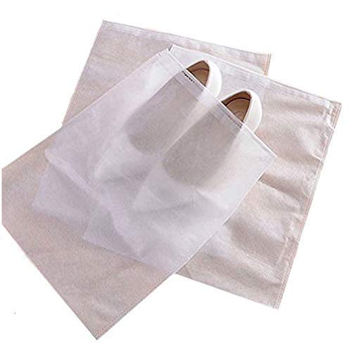 36X27.5cm 12x Drawstring Shoes Storage Bag Travel Carrying Shoe Pouch Dust Bags