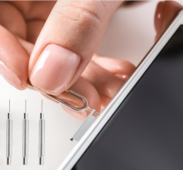 Image of 13 Pcs SIM Ejector Tool, Watch Band Link Remover Pin with Fine Tip, Premium Material SIM Card Tray Ejector for Mobile Phones and Jewelry Repair