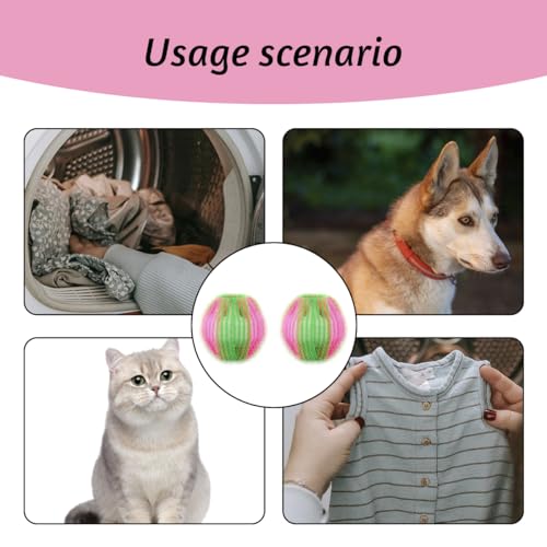 Tabanzhe 12 Laundry Balls - Powerful Washing Machine Hair Catcher and Pet Hair Remover for Enhanced Cleaning Performance, Reusable and Durable Eco-Friendly Solution - Image 4