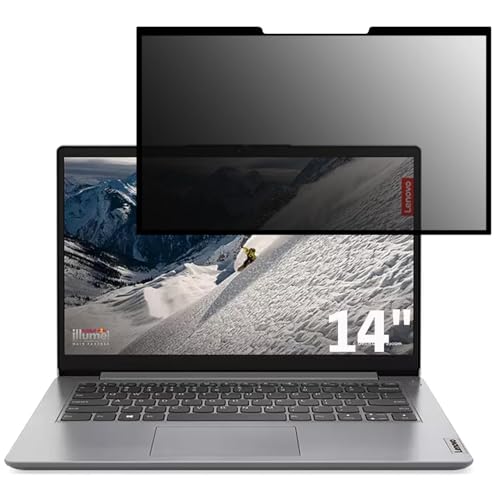 Lenovo IdeaPad Slim 170 14�^ (AMD) 14�C���` 16:9 �Ή� �S�� ���E�� �`�����h�~�t�B���^�[ �v���C�o�V�[�t�B���^�[ �u���[���C�g�J�b�g ���˖h�~ �p�\�R�� PC ���j�^�[ �t���ی�t�B���� �ی�V�[�g