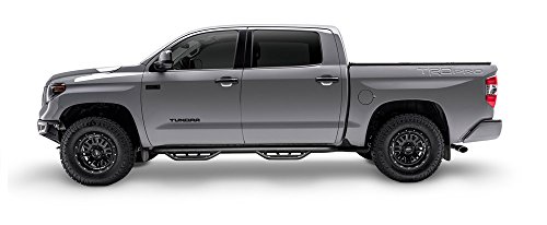 N-Fab Podium Lg Steps | Textured Black, Cab Length | Hpt0777Qc-Tx | Fits 2007-2021 Toyota Tundra Double Cab All Beds, Srw Gas #TOP6