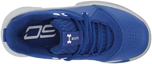 Under Armour Men's SC 3ZER0 IV Basketball Shoe, Royal (400)/White, 5 | Image 4