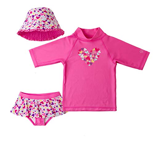 Image of UV SKINZ UPF 50+ Girls' 3-Piece Swim Set