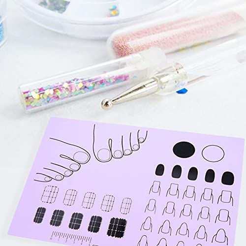 Tapete de Entrenamiento para Arte en Uñas de Silicona miniatura 6