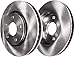 Detroit Axle - Rear Brake Kit for Lexus IS250 IS350 GS300 GS350 GS430 GS450h GS460 Disc Brake Rotors Ceramic Brakes Pads Replacement [12.21 inch Rotors]