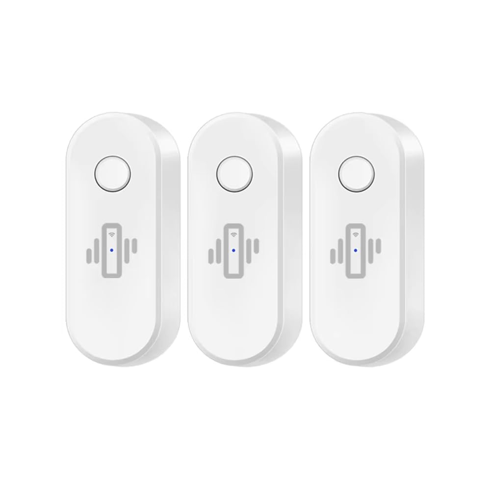 Détecteur de vibration WiFi Tuya pour sécurité de porte et vitre Smart Life
