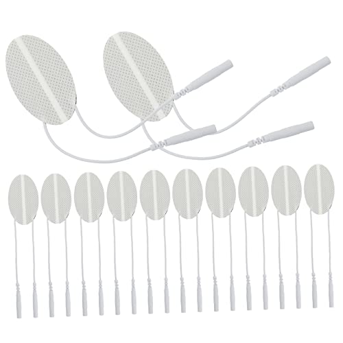 Patches de massage Healvian électrostimulation | 50 coussinets silicone réutilisables auto-adhésifs - 7