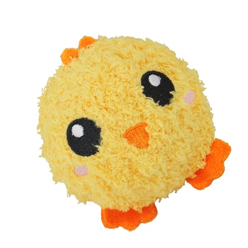Quietschende Hundebälle - Weiche Kaubälle für kleine mittelgroße Hunde | Tierdesign Sound Toys Welpen, langlebiges Quietschspielzeug für drinnen Spielen im Wohnzimmer, Schlafzimmer, Haustierraum