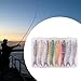 Lljsszr Multi Jointed Swimbaits Fishing Lures Equipment Gift 8 Segment Fishing Baits Swimming Bass Lures for Crappie Trout, 8pcs