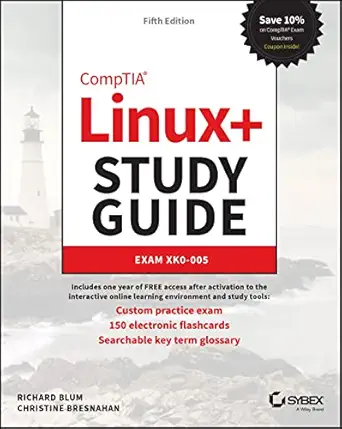 CompTIA Linux+ Study Guide: Exam XK0-005 5th Edition-Wow! eBook