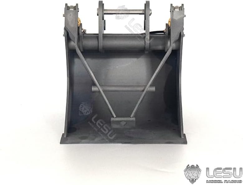 LESU Metal Grab Bucket for 1/14 Carter374 374F Hydraulic RC Excavator Model RC Car Parts