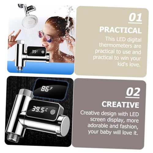 MAGICLULU Termômetro De Água Torneira Do Bebê LED Abs