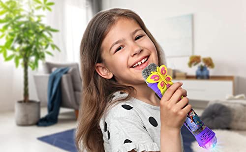 Ekids Disney Encanto Karaoke Microphone With Bluetooth Speaker, Wireless Microphone Connects To Disney Songs Via Ez Link Feature, For Fans Of Encanto Toys For Girls #TOP5