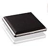 Nuluxi Extra Slim Sigarettenkoker Vintage Zwart Tobacco Holder Case PU Leather Surface Cigarette Storage Box Duurzame…
