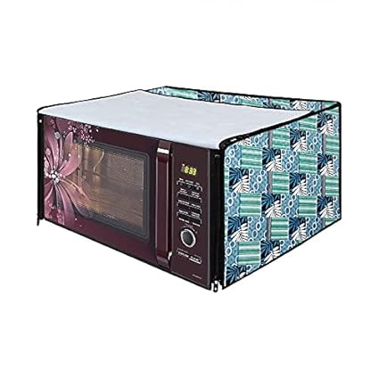 Nitasha Waterproof Dustproof Cover for Panasonic 20L Solo Microwave Oven(NN-SM255WFDG) (Design NO:- NIT12)