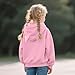 Girls Zip Up Hoodies Size 10-12 Fall Cute Cat Ear Oversize Hoodie Jackets Casual Long Sleeve Hood Sweatshirt Coat