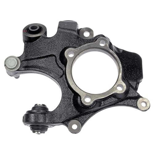Image of Detroit Axle - Rear Left Steering Knuckle for Hyundai 07-09 Santa Fe 07-12 Veracruz, 2007 2008 2009 Driver Side Steering Knuckle Assembly Replacement