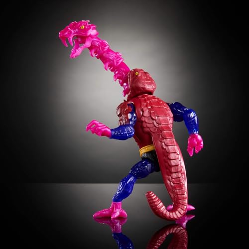 Masters of the Universe Origins Turtles of Grayskull Rattlor Reptile Wars Bewegliche Actionfigur… – Ansicht 6