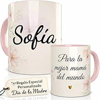 Taza Personalizada con Nombre y Dedicatoria para Mujer Tú Regalo