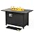 Altrigus 42" Fire Pit Table with Propane Gas,Patio Rectangular Firepit Tables with Lid & Rain Cover & Lava Rocks,Outdoor 50,000 BTU Fire Table for Outside Deck Backyard Balcony